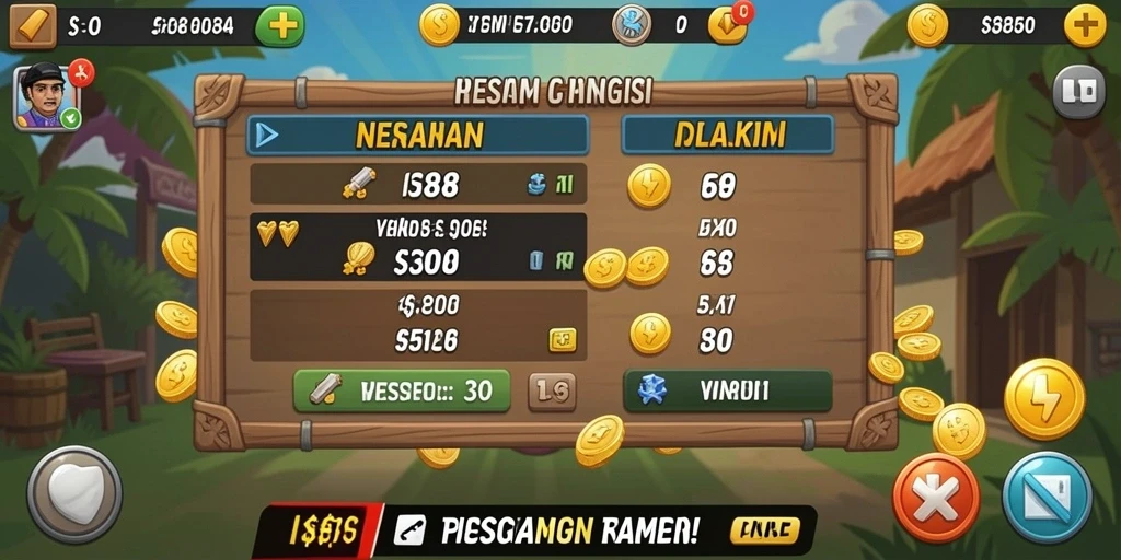 Tampilan antarmuka yang bersih dan menarik.