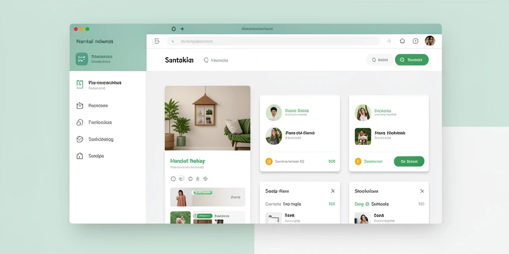 Tampilan antarmuka permainan yang modern dan user-friendly.