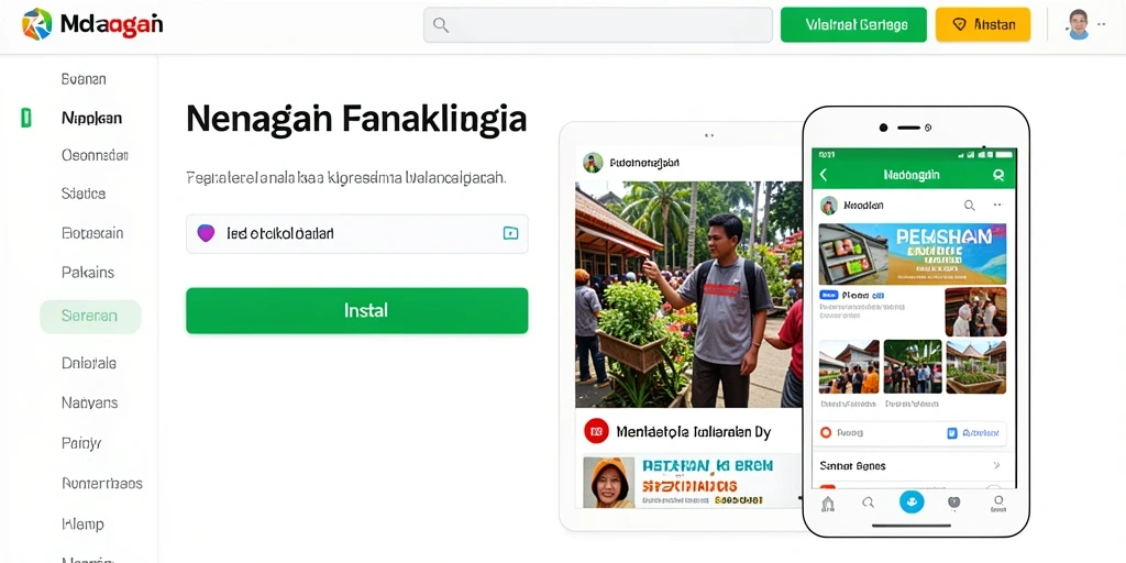 Tampilan antarmuka pengguna yang intuitif dan menarik.