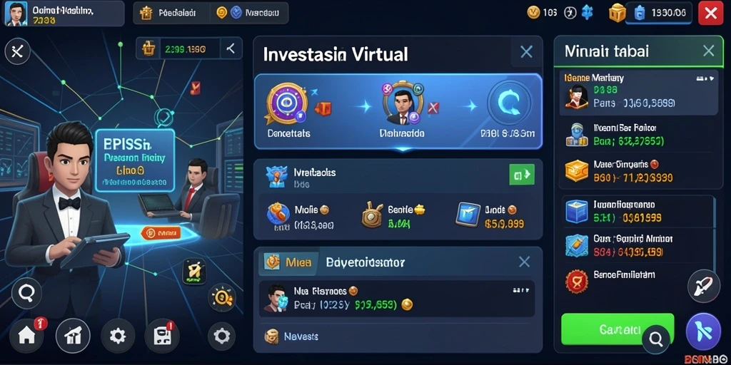 Screenshot dari tampilan utama aplikasi VISITORBET.