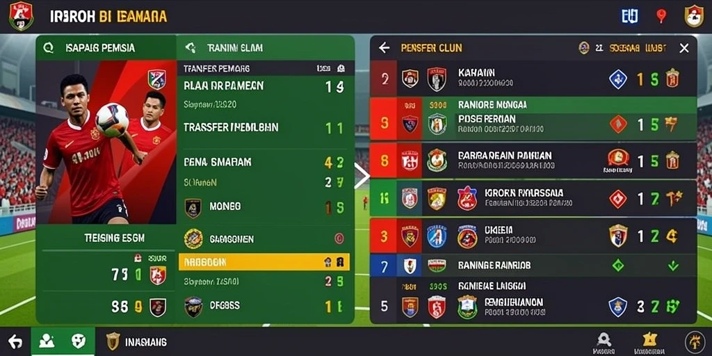 Tampilan antarmuka yang menarik dan modern.