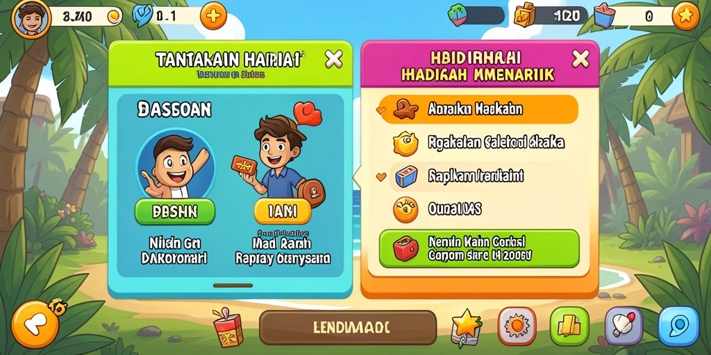 Antarmuka pengguna yang menarik dan mudah digunakan.