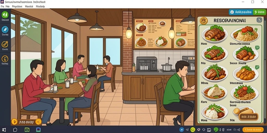 Tampilan antarmuka yang menarik dan intuitif.